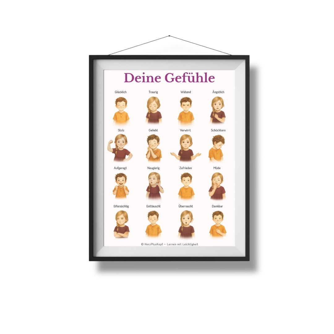 Poster „Lernfreude“