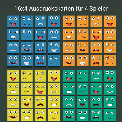 Puzzlespiel "Gefühle haben Gesichter"