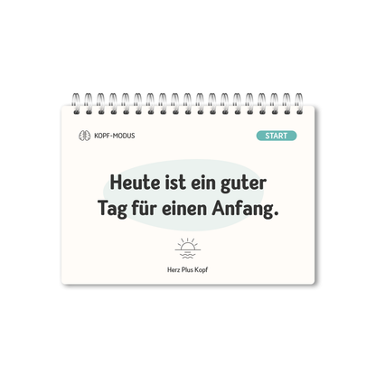 HerzPlusKopf Impulskalender: 52 Power-Sätze für starke Kinder (A5 Wandkalender & Tischaufsteller)