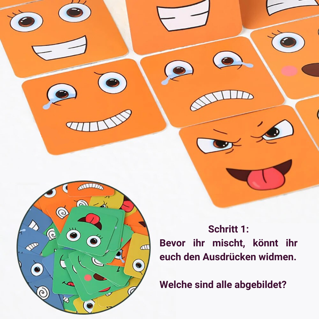 Puzzlespiel "Gefühle haben Gesichter"