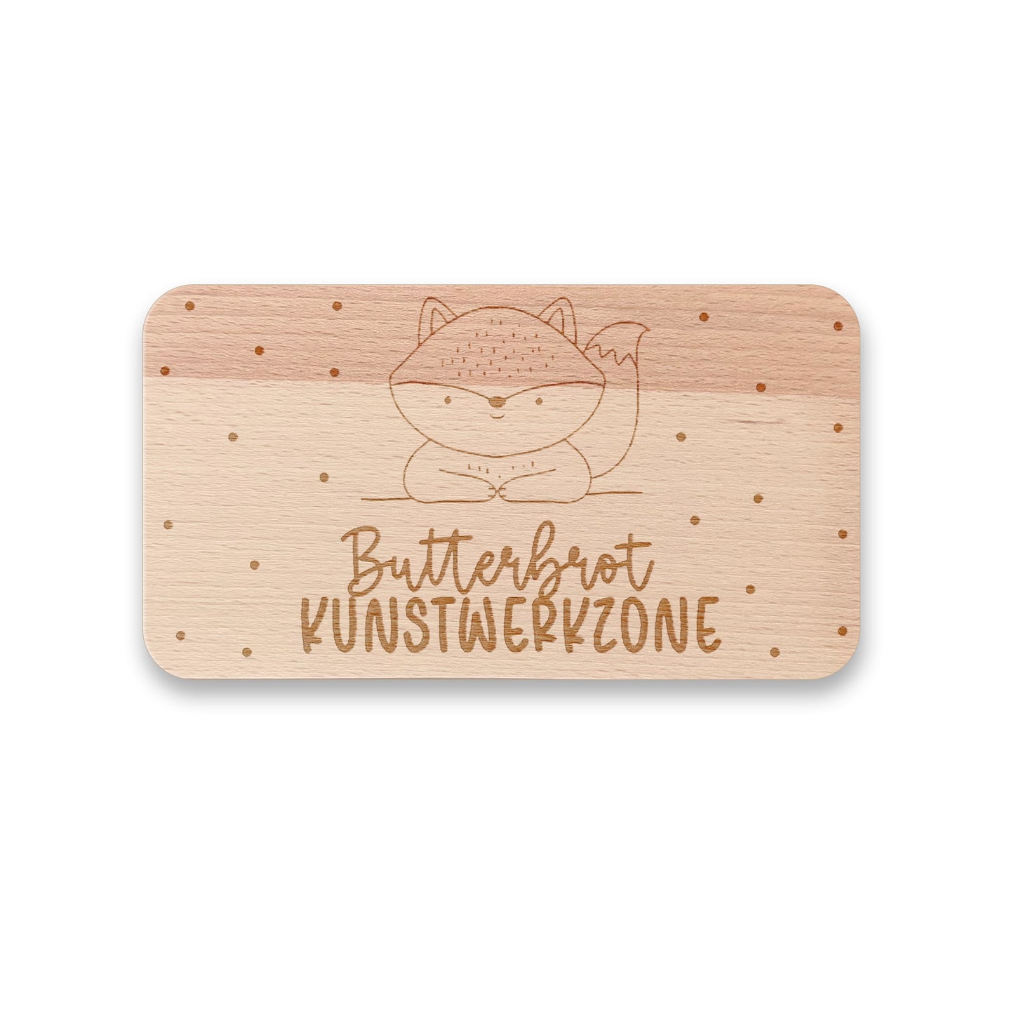 Frühstücksbrettchen "Kunstwerkzone"