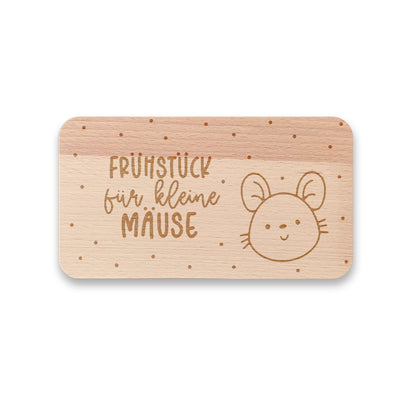 Frühstücksbrettchen "Kleine Mäuse"