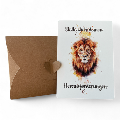 Hochwertigen Motivationskarten für Kinder mit Tiermotiven vom Onlineshop herzpluskopf.de