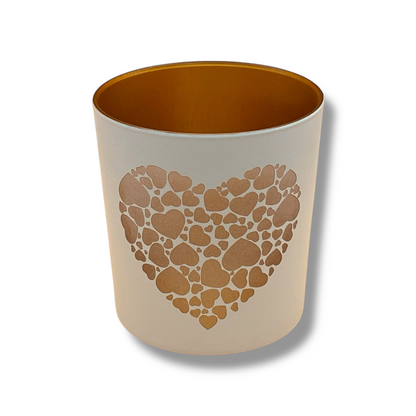 Windlicht "Herzenszeichen"